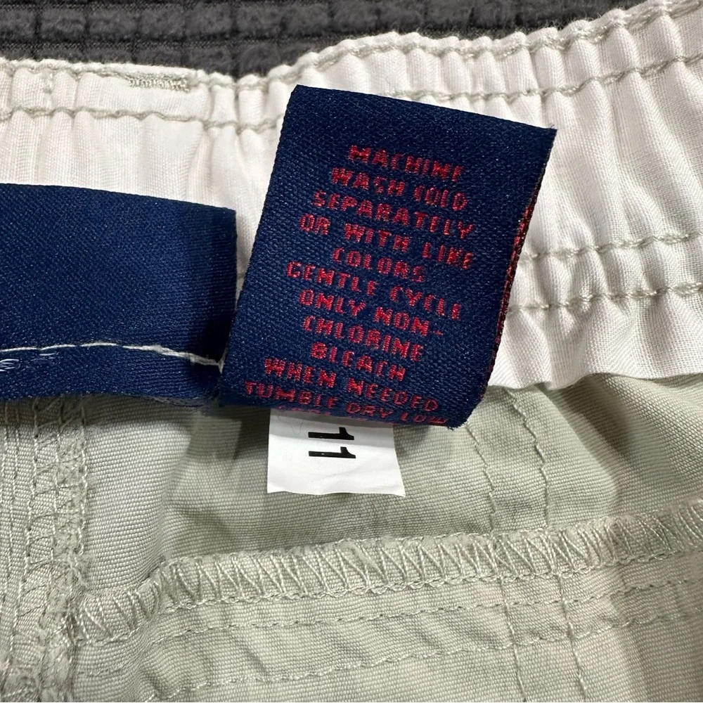 Reel Legends Tan Fishing Shorts Mens 38 Elastic Waist Performance Boat Shorts - Picture 5 of 6